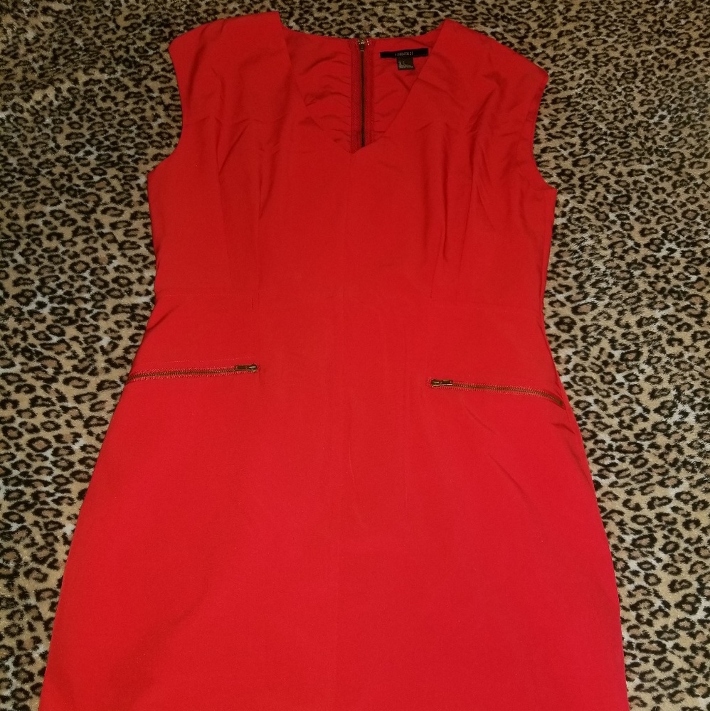 Red dress